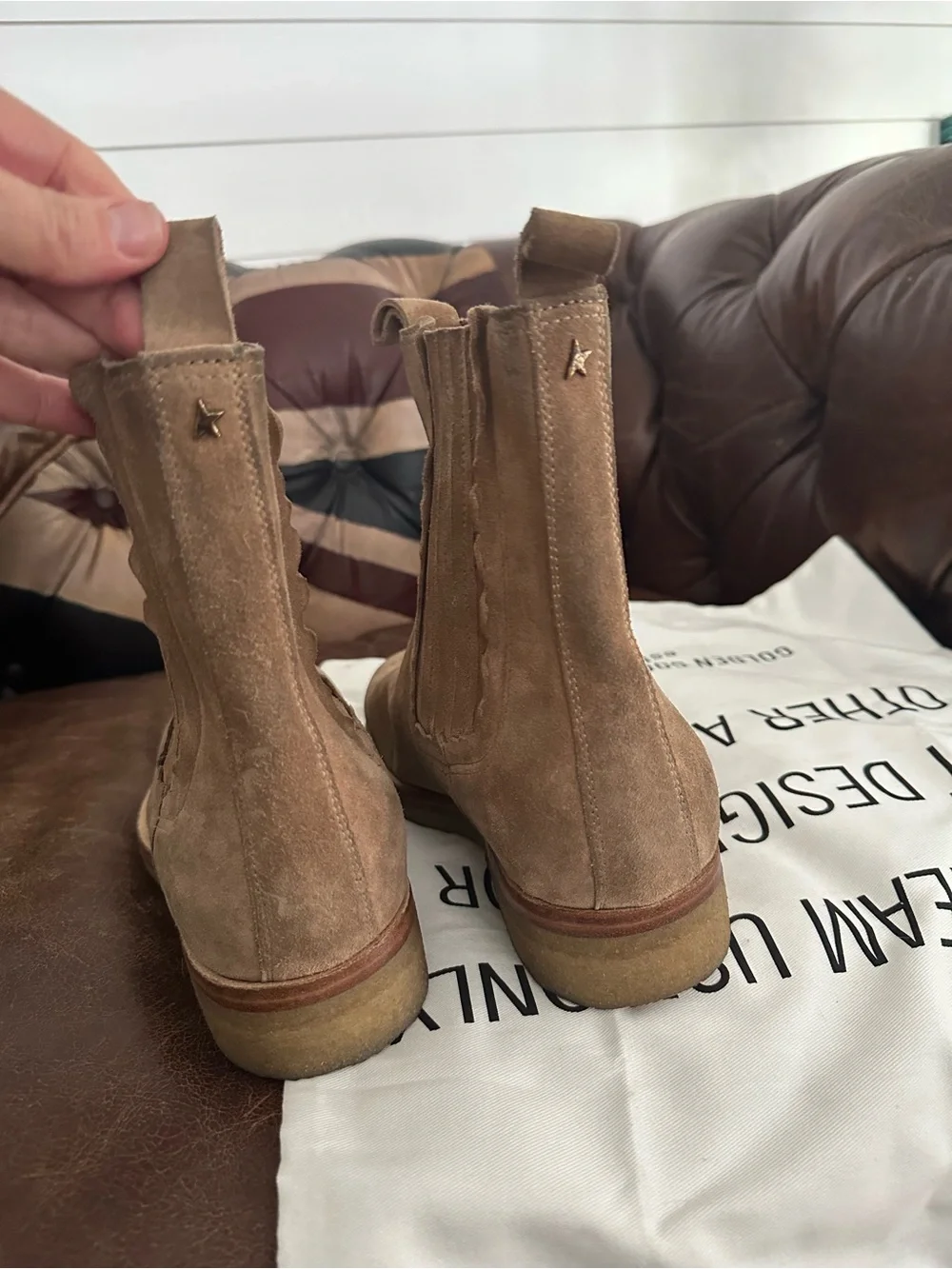 Men’s golden goose boots